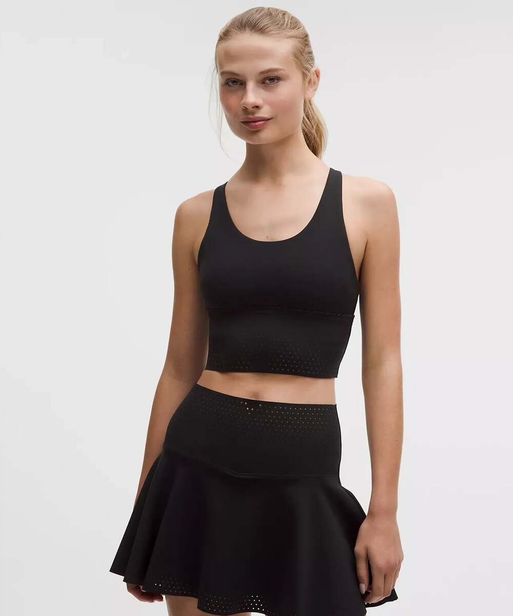 Lululemon Ventilated Tennis Tank Top Black